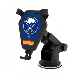 NHL Eastern Conference Teams Stripe 10-Watt Wireless Car Charger - 1 of 4