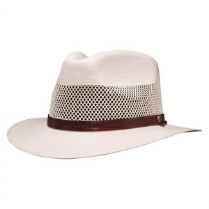 Men's 's Milan Straw Fedora Hat - American Hat Makers - 1 of 2