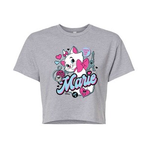 Women's - Disney - The Aristocats Cropped Graphic T-Shirt - 1 of 4