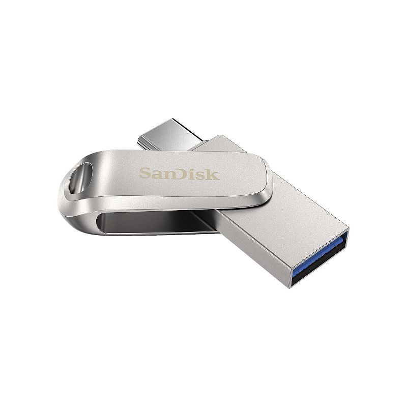 SanDisk Dual Luxe 64GB USB 3.1 Gen 1 / USB-C Flash Drive SDDDC4-064G-A46, 1 of 6