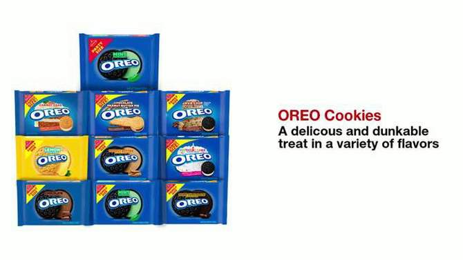 OREO Chocolate Peanut Butter Pie Sandwich Cookies Family Size - 17oz, 2 of 16, play video