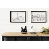 Framed Sketch Art Barn Print (Set of 2) - 3 of 3
