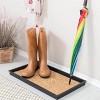 Anji Mountain 24.5''X14''X1.5'' Rubber Boot Tray - Mersey - 3 of 4