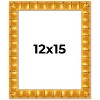 PosterPalooza | 12x15 Bamboo Picture Frame, UV Acrylic, 4 Finishes - Brown, Black, Gold, and Natural - 2 of 4