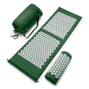 Sorbus 51 Inch Acupressure Mat, Pillow & Carry Bag Set - Helps with Stress, Back & Neck Pain - Great for Muscle Relaxation, Sciatica, & Meditation - 1 of 4