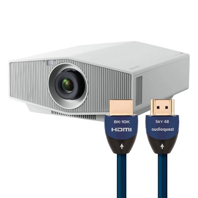 Sony VPL-XW5000ES 4K HDR Laser Home Theater Projector with AudioQuest SKY 3m HDMI Cable