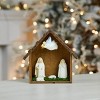 Holiday Nativity Scene Display 10"L - 2 of 3