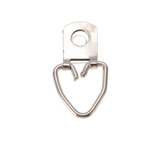 Unique Bargains Picture Hangers Hook Iron 1.26"x0.47" 20 Pcs - 1 of 4