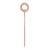 Black Bow Jewelry 14k Rose Gold Heart Disc Pendant, 24mm - 2 of 4