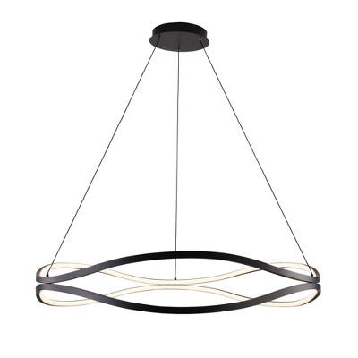 ET2 Lighting Curvo 1 - Light Pendant in  Black