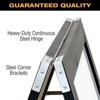 Excello Global Products 40" x 22" Indestructible A-Frame Whiteboard - Black - 2 of 4