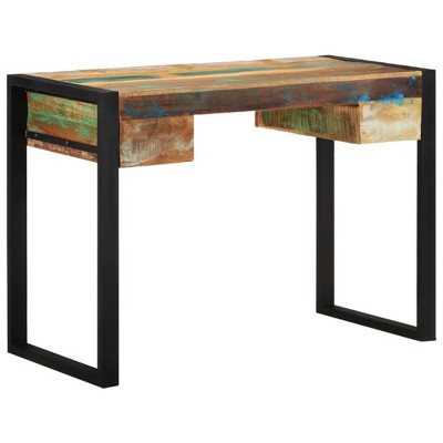 VidaXL Desk Solid Reclaimed Wood