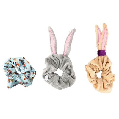 Space Jam Bunny Scrunchy 3-Pack features three