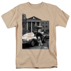 Back To The Future Ii Einstein Adult T-Shirt - 1 of 4