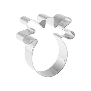 Unique Bargains Pastry Cutter Octopus-Shaped Cookie Cutter Dishwasher Safe Stainless Steel Silver Tone 1Pcs - 1 of 4