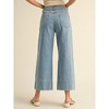 Women's Wide Hem Jeans - MIOU MUSE - 3 of 4