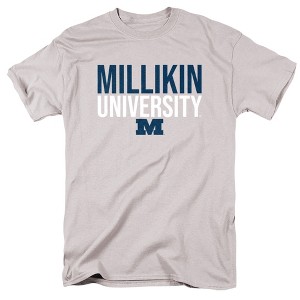 Men's Millikin University Official Stacked T-Shirt - 1 of 4