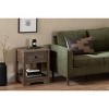 Farnel End Table Fall Oak - South Shore: Laminated Particle Board, Storage Shelf, 5 Year Warranty - 3 of 4