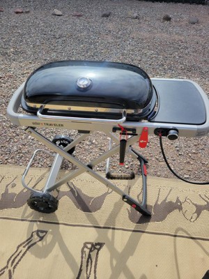 Weber 9010001 Traveler Portable Gas Grill : Target