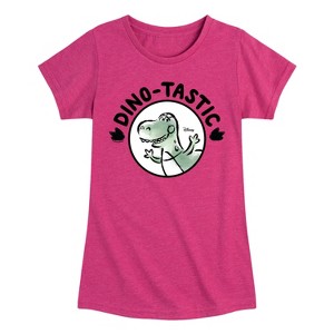 Girls' - Disney - Dinotastic Fitted Short Sleeve Graphic T-Shirt - 1 of 4