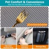 APRILSOUL Dog Barrier for Car Back Seat Cargo Area with Wider Coverage Dog Car Gate Divider for Backseat Trunk - 4 of 4