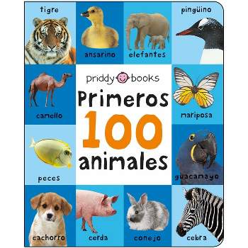 First 100 Padded: Primeros 100 Animales - by  Roger Priddy (Board Book)