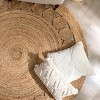 Well Woven Ellie Hand-Braided Geometric Jute Natural Area Rug - 2 of 4