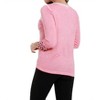 Women's V-Neck Polka Dot Top - ANGEL - 2 of 4