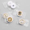 Big Dot of Happiness We Still Do - 50th Wedding Anniversary - Party Round Candy Sticker Favors - Labels Fits Chocolate Candy (1 sheet of 108) - 3 of 4