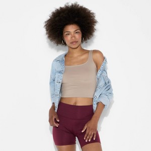 Women's ButterBliss High-Rise Bike Shorts - Wild Fable ™ - 1 of 3