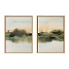 (Set of 2) 18" x 24" Sylvie Meadows Framed Canvas by Amy Lighthall - Kate & Laurel All Things Decor - 2 of 4