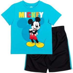 Disney Mickey Mouse T-Shirt and Shorts Outfit Set Little Kid to Big Kid - 1 of 4
