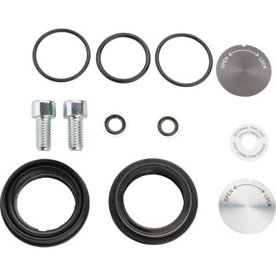 RockShox Fork Basic Service Kit: Paragon Silver Coil A1