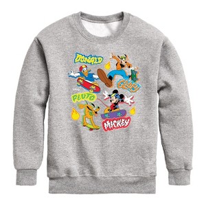 Boys' - Disney - Standard Sports Graphic Long Sleeve Fleece Sweatshirt - 1 of 4