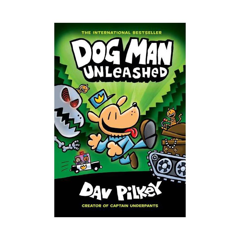 Dog Man Unleashed: From the Creator of Captain Underpants (Dog Man #2), Volume 2 - by Dav Pilkey (Hardcover), 1 of 6