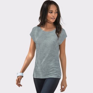 Women's Mottled Print Top - LASCANA - 1 of 4