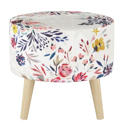 target floral ottoman