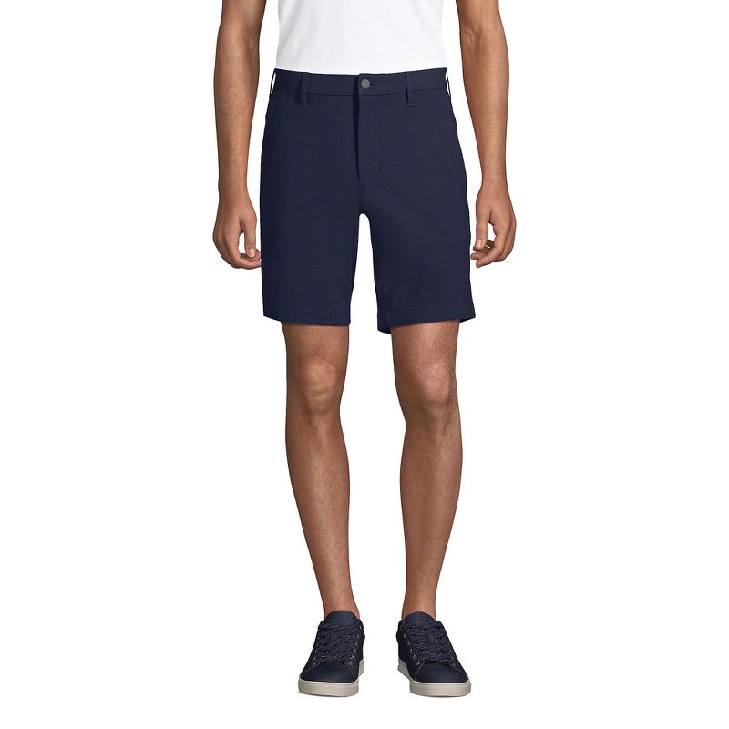 Lands' End Men's Straight Fit Flex Performance Chino Shorts, 1 of 3