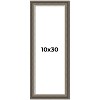 PosterPalooza | Panoramic Weathered Black Picture Frame - UV Acrylic, Foam Board Backing, Hanging Hardware - 2 of 4