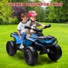 24V 2-Seater Electric Ride-On ATV for Kids, with Leather Seats Safety Belt Bluetooth for Boys and Girls - 4 of 4