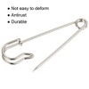 Unique Bargains Metal Blankets Crafts Brooch Making Home Sewing Large Safety Pins 15 Pcs - 4 of 4