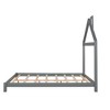 Full Size Wood Platform Bed with House-shaped Headboard - 4 of 4