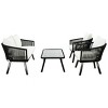 Belmi 4 Piece Rope Patio Outdoor Living Set  - Safavieh - image 4 of 4