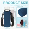 Unique Bargains Neoprene Insulated Water Bottle Sleeve with Strap - 2 of 4