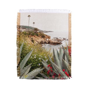 Bree Madden Laguna Beach Cove 56"x46" Woven Throw Blanket - Deny Designs - 1 of 4