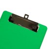 JAM Paper 6" x 9" Small Plastic Memo Clipboards with Low Profile Metal Clip - Mini - 4 of 4