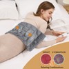 COZONY Weighted Heating Pad with Soothing Vibration, 3 Warmth Levels & 3 Massage Modes, Auto Timer, Portable - 4 of 4
