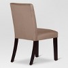 Skyline Furniture Velvet Parsons Dining Chair - 4 of 4