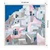 Amanti Art Santorini Seashore by Ana Rut Bre Canvas Wall Art Print Framed 22 x 22-in. - 4 of 4