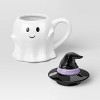 7.8 fl oz Figural Mini Ghosty Mug with Lid - Hyde and EEK! Boutique™ - 3 of 4